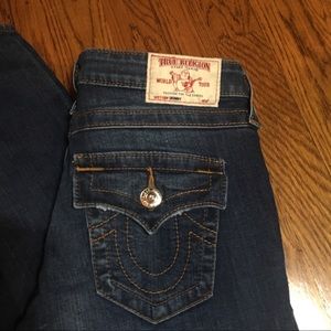 True Religion Distressed Skinny Jeans
